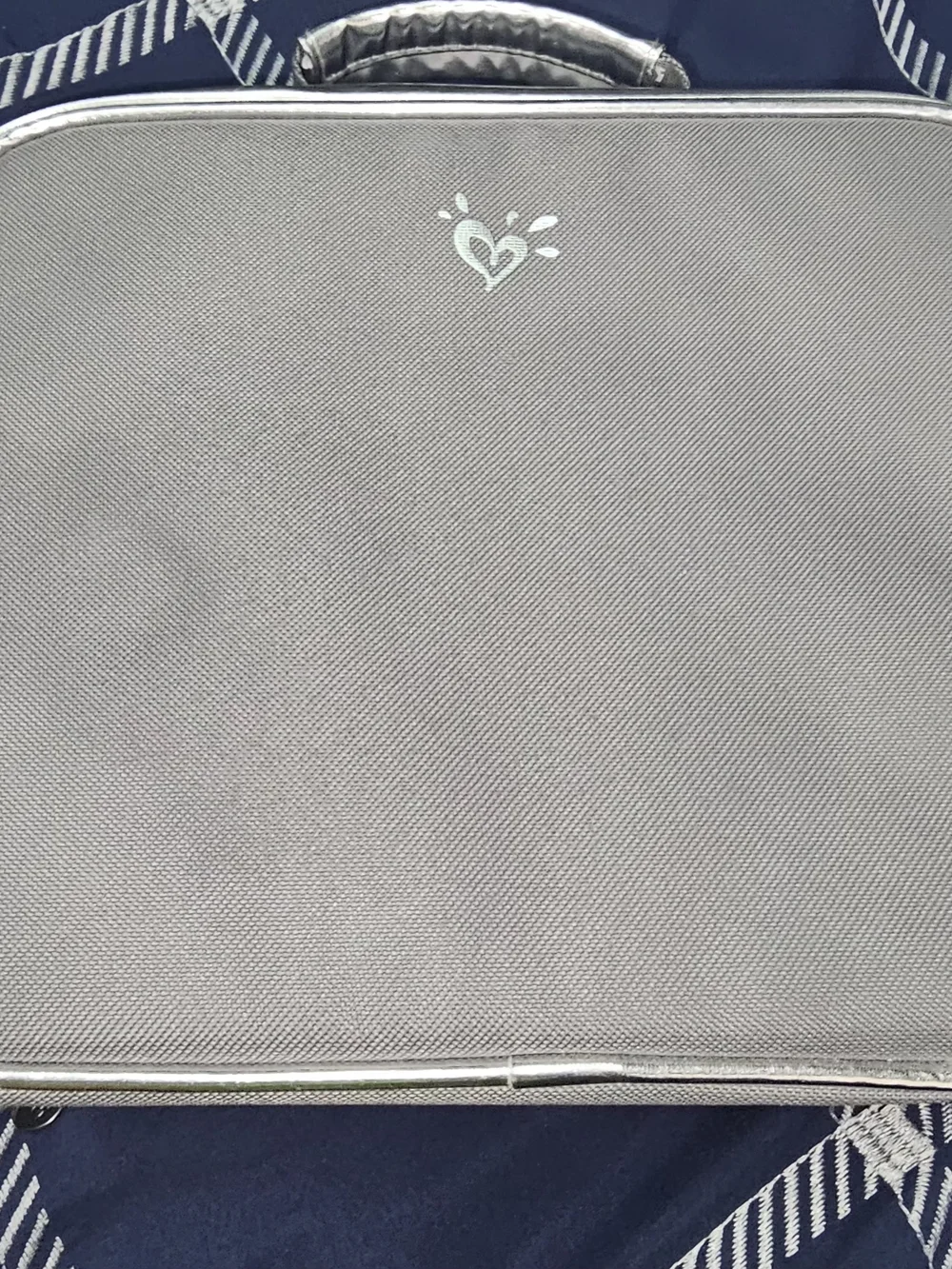 Justice Glitter Stripe Lunch Box With A Initial